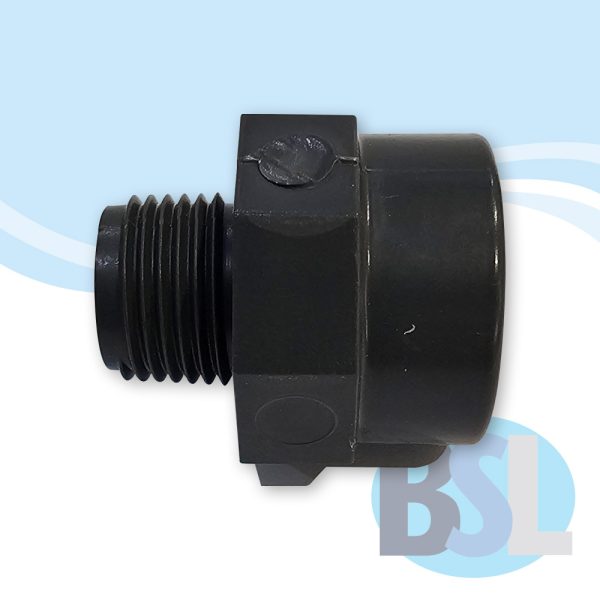 Classeq adaptor 3/4" to 1/2" 30008940 side view