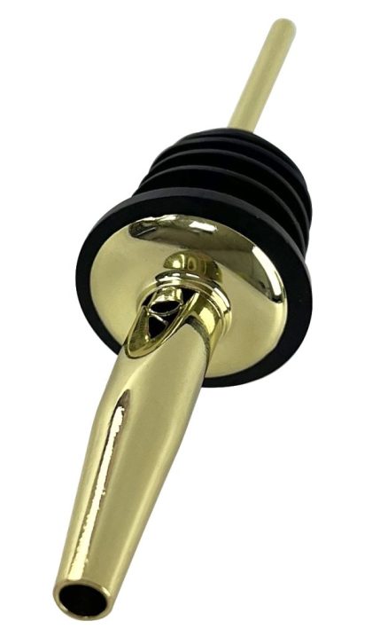 Gold Plated St/Steel Freeflow Pourer PK12