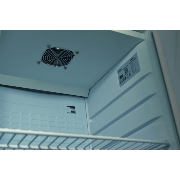 Prodis HC410RSS Upright Stainless Steel Fridge inside fan image