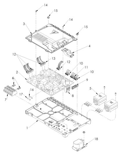 Classeq C400 control assembly image