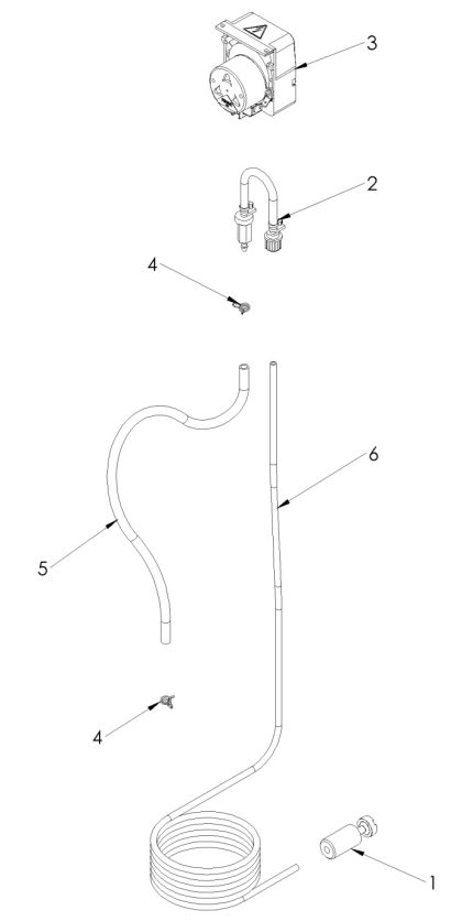 Classeq C400 rinse aid assembly image