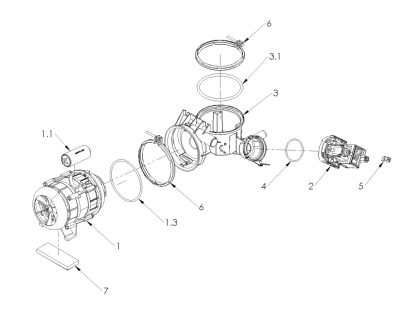 Classeq C400 Sump Assembly image