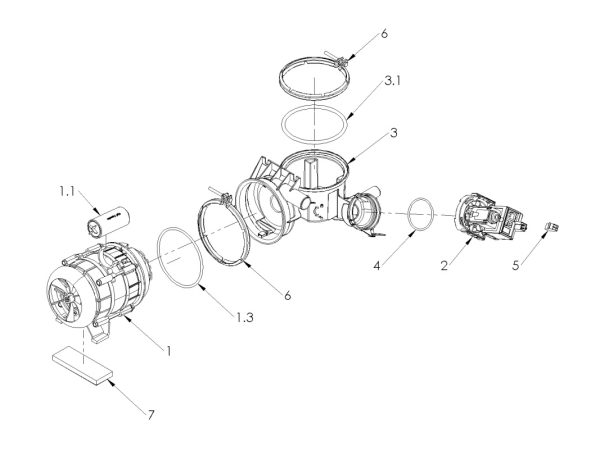 Classeq C400 Sump Assembly image