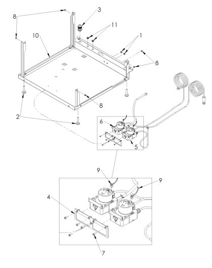 Classeq C500 base assembly image