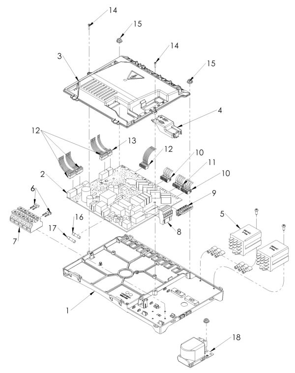 Classeq C500 control assembly image